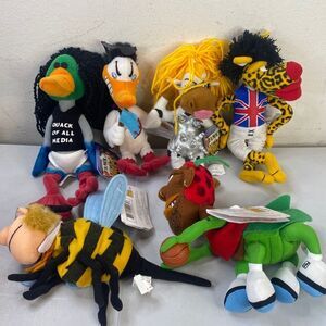 InFamous Meanies Series 2 Lot of 6 pcs Idea Factory NWT